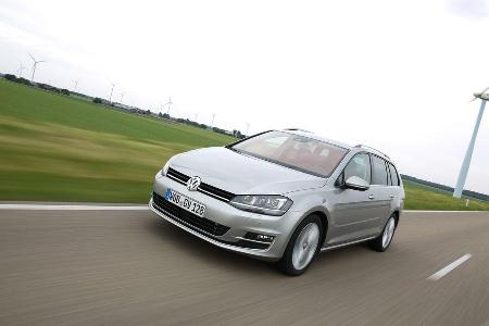 VW Golf Variant, Frontansicht VW Golf Variant, Frontansicht