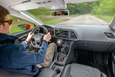 Seat Len SC 1.8 TSI FR, Cockpit, Fahrer