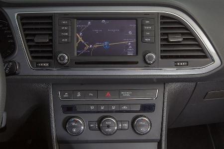 Seat Len SC 1.8 TSI FR, Navi, Mittelkonsole