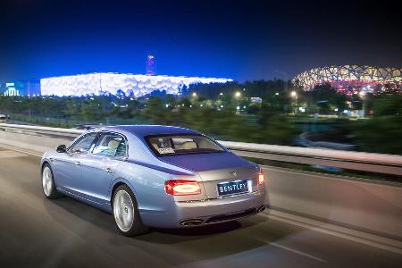 Bentley Flying Spur, Heckansicht