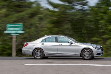 Mercedes S 300 Bluetec Hybrid, Seitenansicht Mercedes S 300 Bluetec Hybrid, Seitenansicht