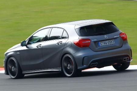 Mercedes A 45 AMG, Heckansicht