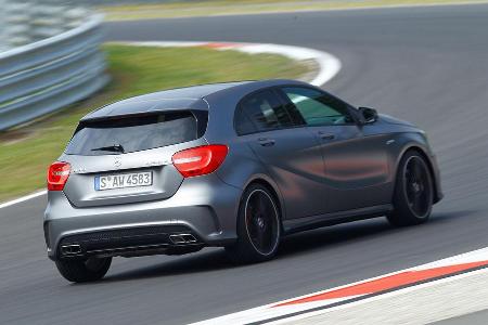 Mercedes A 45 AMG, Heckansicht