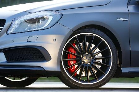 Mercedes A 45 AMG, Rad, Felge, Bremse