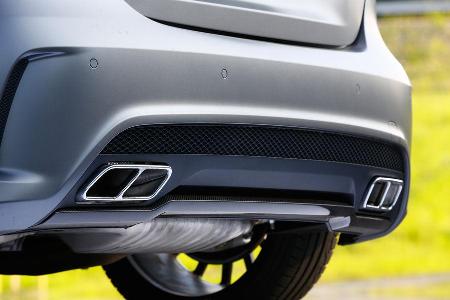 Mercedes A 45 AMG, Endrohr, Auspuff