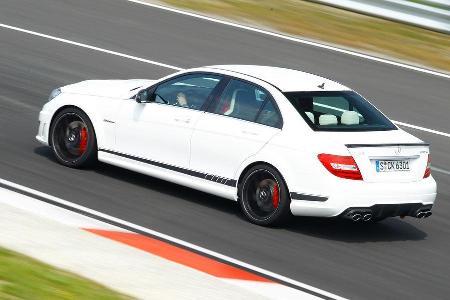 Mercedes C63 Edition 507, Heckansicht