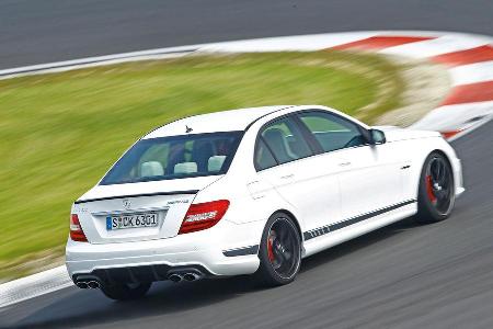 Mercedes C63 Edition 507, Heckansicht