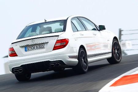Mercedes C63 Edition 507, Heckansicht