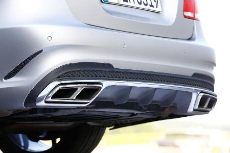 Mercedes E 63 S AMG, Auspuzff, Endrohr