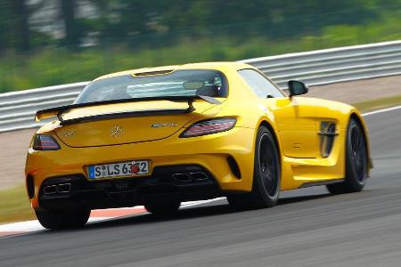 Mercedes SLS Black Series, Heckansicht