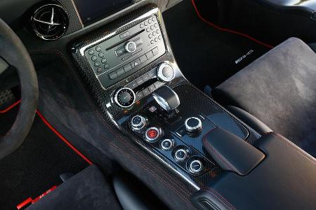 Mercedes SLS Black Series, Schalthebel