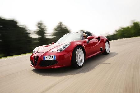 Alfa Romeo 4C Spider Fahrbericht