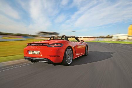 Porsche Boxster S, Heckansicht