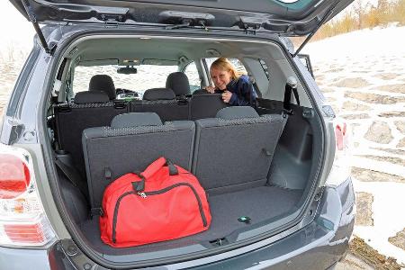Toyota Verso 2.0 D-4D, Kofferraum