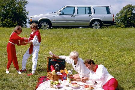 Volvo 760, Seitenansicht Volvo 760, Seitenansicht