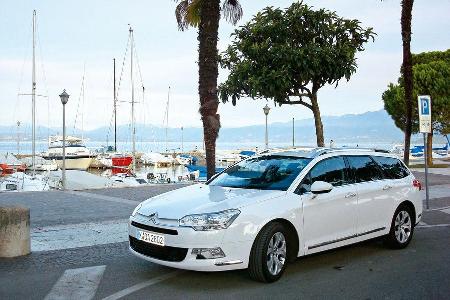 Citron C5 Tourer HDI 140, Seitenansicht