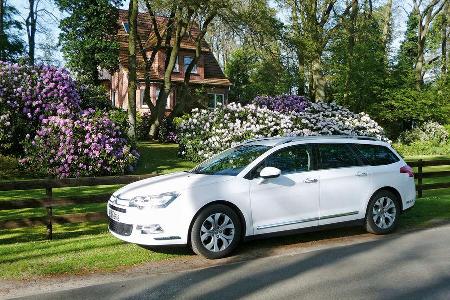 Citron C5 Tourer HDI 140, Garten