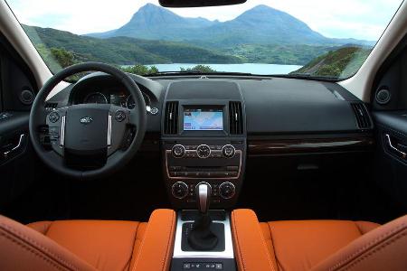 Land Rover Freelander, Cockpit, Lenkrad