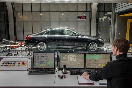 Mercedes Prfstand CO2-Klimaanlage Mercedes Prfstand CO2-Klimaanlage