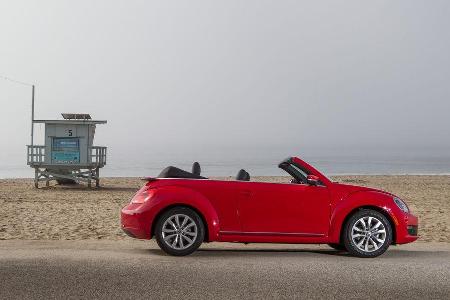 VW Beetle Cabriolet, Seitenansicht