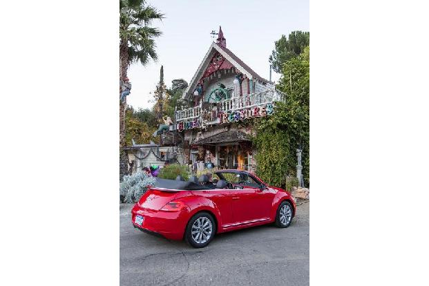 VW Beetle Cabriolet, Heckansicht