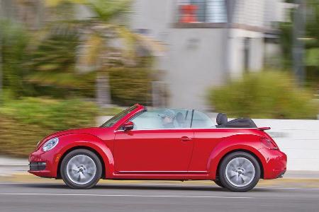 VW Beetle Cabriolet, Seitenansicht