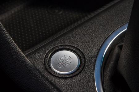 VW Beetle Cabriolet, Startknopf