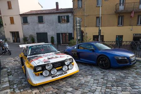 Audi R8 V10 Plus, Audi S1, Frontansicht