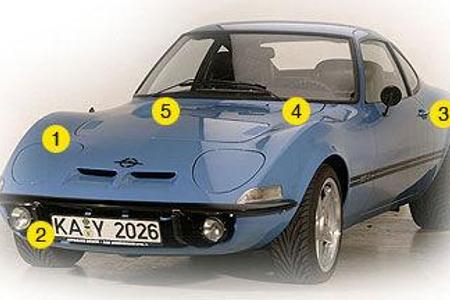 So geht es dem Opel GT besser. Die Verbesserungen 1-5