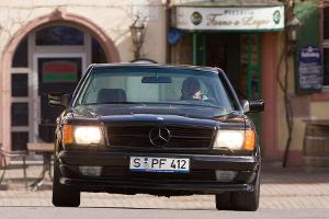 Mercedes-Benz 500 SEC-AMG im Fahrbericht