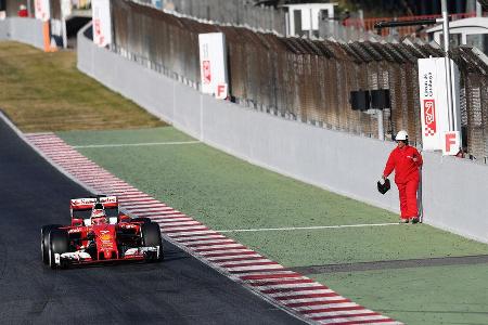 Kimi Rikknen - Ferrari - Barcelona - F1-Test - 2016