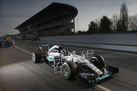 Nico Rosberg - Mercedes - Barcelona - F1-Test - 2016