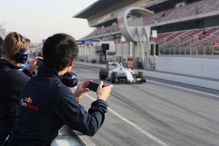 Felipe Massa - Williams - Formel 1-Test - Barcelona - 25. Februar 2016