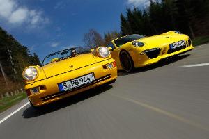 Techart-Porsche 964 Speedster und 991 Carrera S