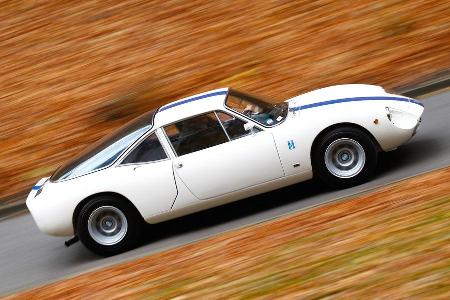 De Tomaso Valellunga, Seitenansicht