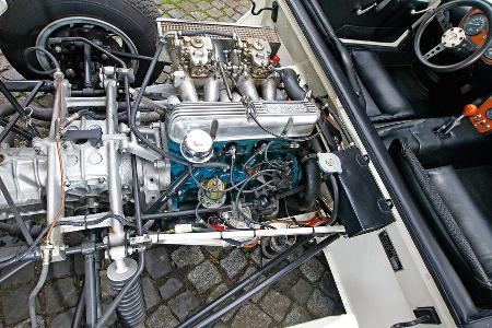 De Tomaso Valellunga, Seitenansicht