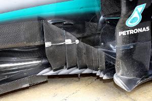 Mercedes W07 Technik-Update