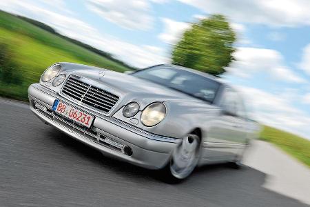 Mercedes E 50 AMG, Frontansicht Mercedes E 50 AMG, Frontansicht