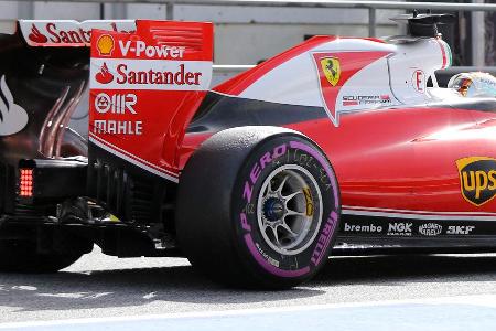 Sebastian Vettel - Ferrari - Pirelli-Ultrasoft - Barcelona-Test - 2016
