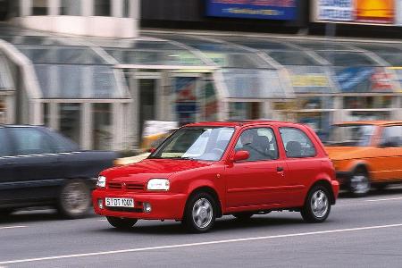 Nissan Micra, Seitenansicht Nissan Micra, Seitenansicht