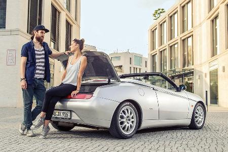 Alfa Romeo Spider 2.0 TS, Heckansicht Alfa Romeo Spider 2.0 TS, Heckansicht