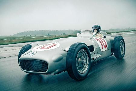 Mercedes W196R, Frontansicht Mercedes W196R, Frontansicht
