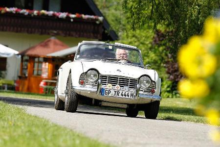 Triumph TR4, Frontansicht