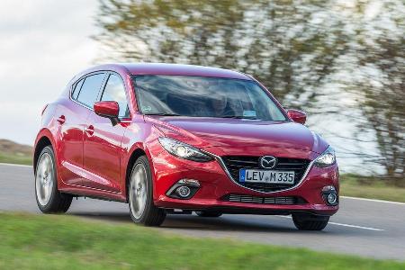 Mazda 3 Skyactiv-D 150, Frontansicht Mazda 3 Skyactiv-D 150, Frontansicht