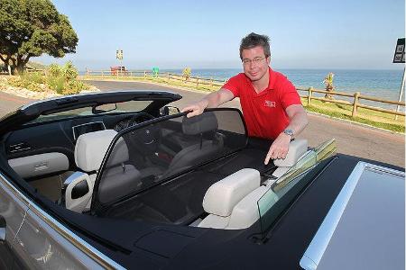 BMW 650i Cabrio, Windschott