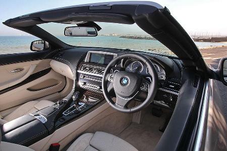 BMW 650i Cabrio, Innenraum, Cockpit