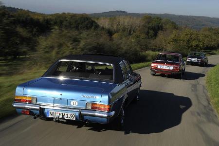 BMW 3.0 SI, Daimler Sovereign 4.2, Opel Admiral 2.8 e