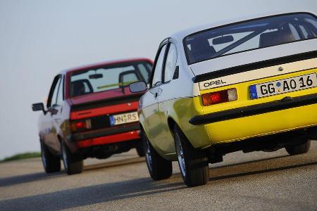 Ford Escort MK II RS 2000, Opel Kadett C GT/E