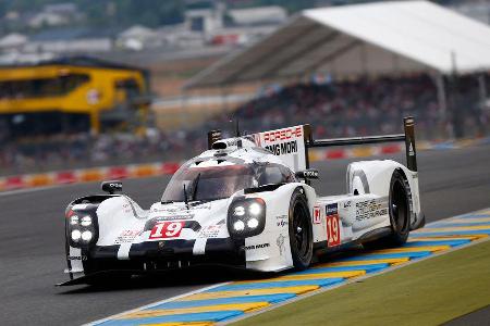 Porsche 919 Hybrid - Startnummer #19 - 24h-Rennen Le Mans 2015 - Donnerstag - 12.6.2015