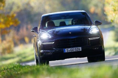 Porsche Cayenne Turbo S, Frontansicht